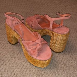 NEW Jeffrey Campbell Tea Party Platform Sandal